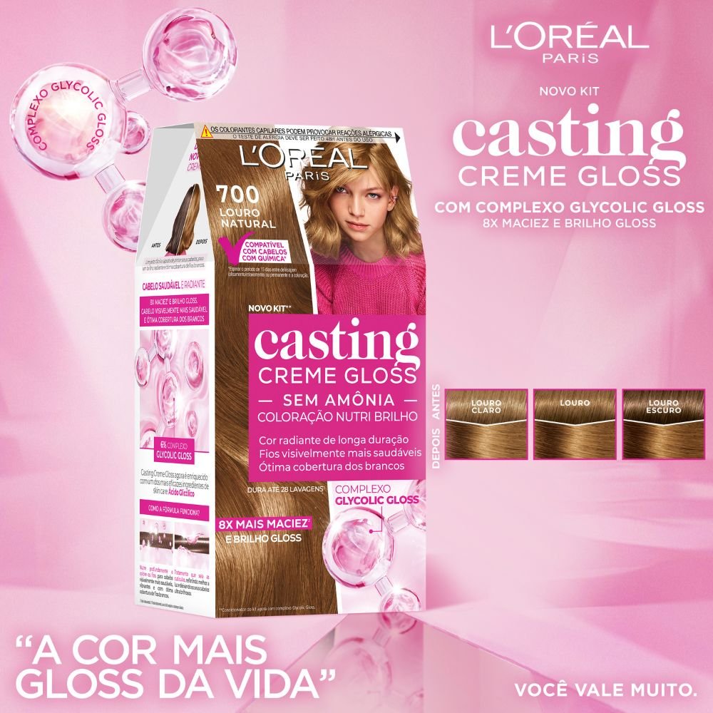 Casting Creme Gloss Glycolic Gloss 700 8